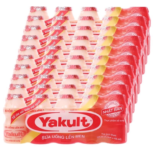 Sữa uống lên men Yakult (lốc 5 hộp 65ml)