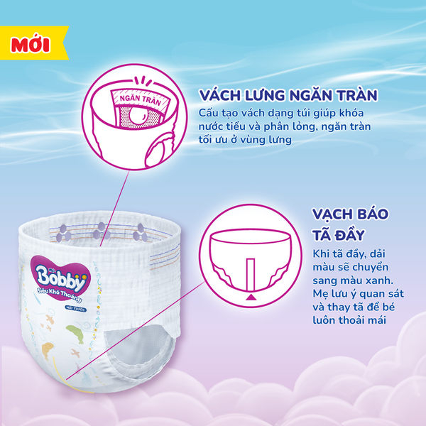 1 gói Tã quần Bobby Ultra siêu tiết kiệm Size L 88 Miếng