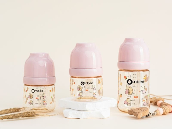 Bình sữa Ombee PPSU Princes Xanh 170ml