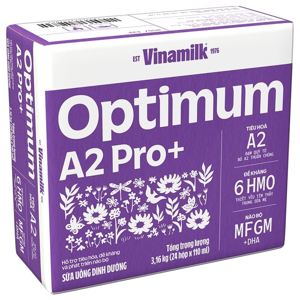 Sữa pha sẵn optimum A2 pro+ 110ml