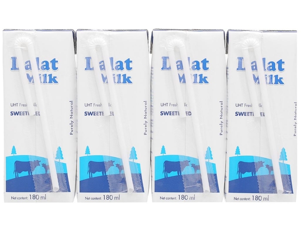 Dalatmilk có đường 180ml