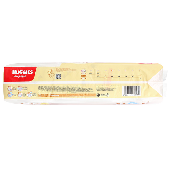 Tã dán Huggies Skin Perfect size M 76 + 3 miếng (6 - 11 kg)