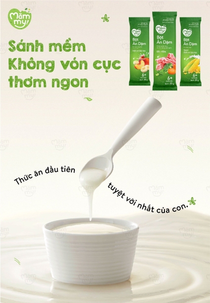 Bột Ăn Dặm Mămmy Gà Hầm Cà Rốt 140g