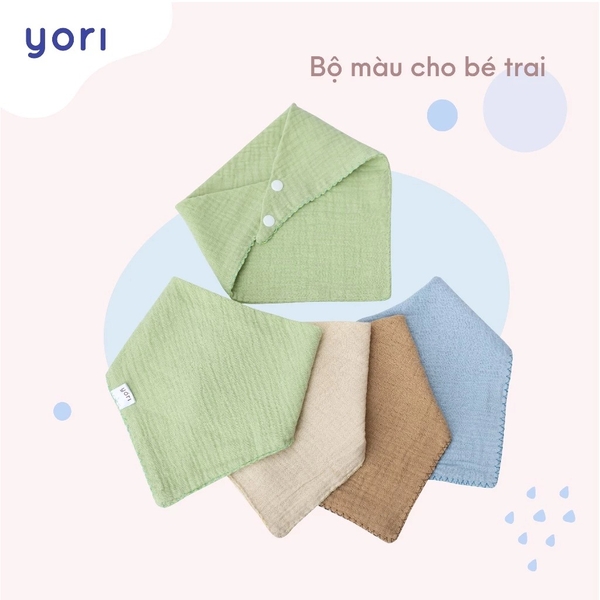 Yếm quàng cổ Yori 4 lớp (YPK120)