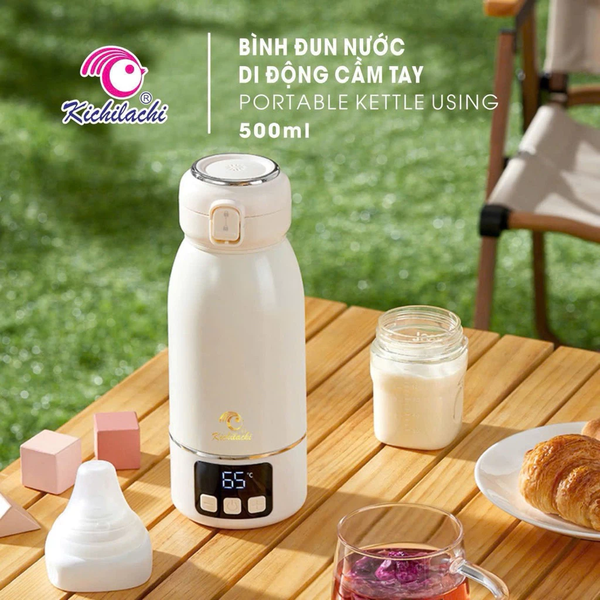 Máy đun nước cầm tay Kichi 500ml