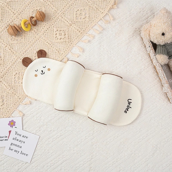 Gối định hình đầu hạt millet cho bé - Cố Định Chống Méo Đầu Cho Bé - Unbee