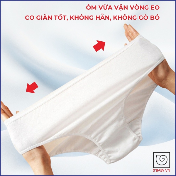 sét 5 quần lót Baby Love cam