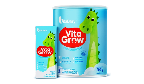 Sữa Vitagrow 1+ 900G (từ 1-3 tuổi)