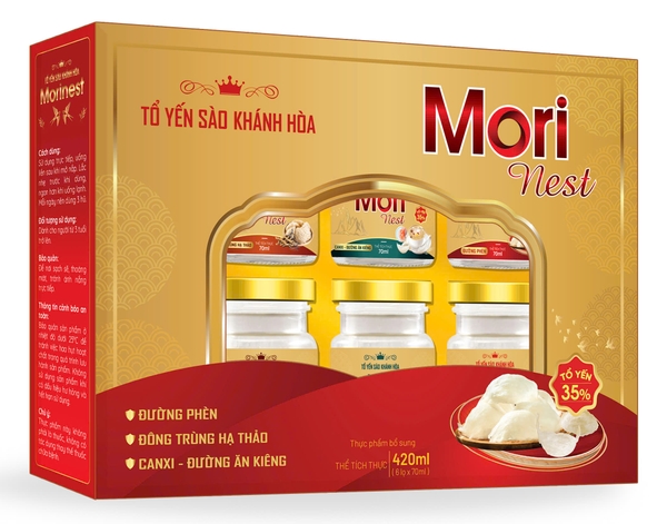 Yến Mori Nest Xách Canxi - Đường Ăn Kiêng