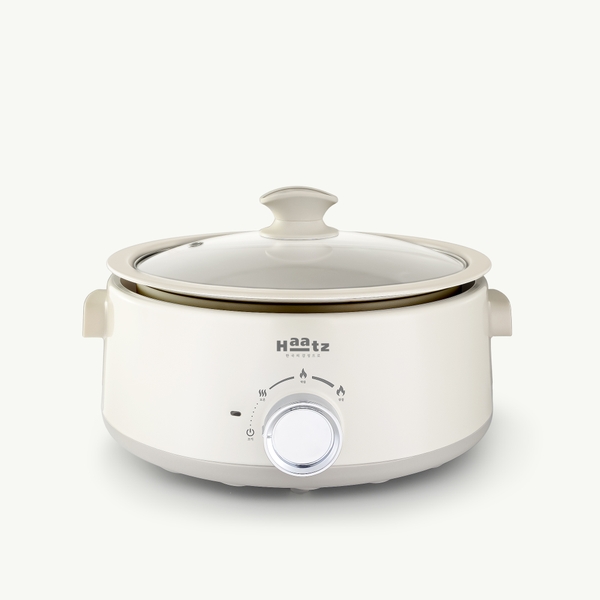 Nồi lẩu điện Hàn Quốc dung tích 5L, lòng gốm tháo rời