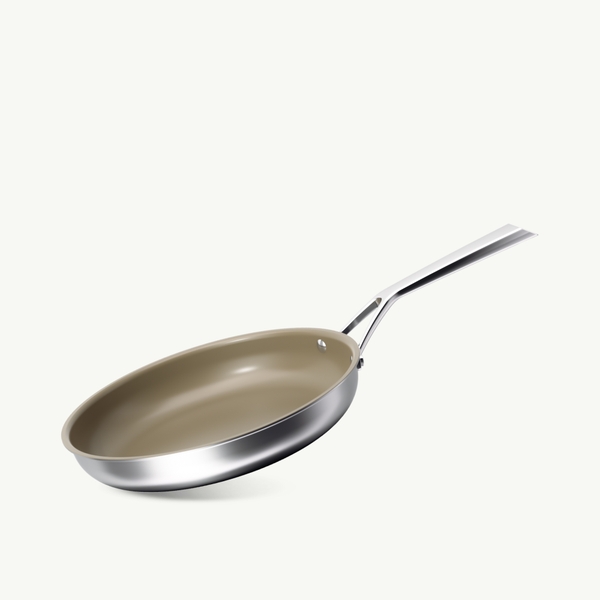 Chảo siêu chống dính Titanium Aura, size 28 cm, cạn lòng