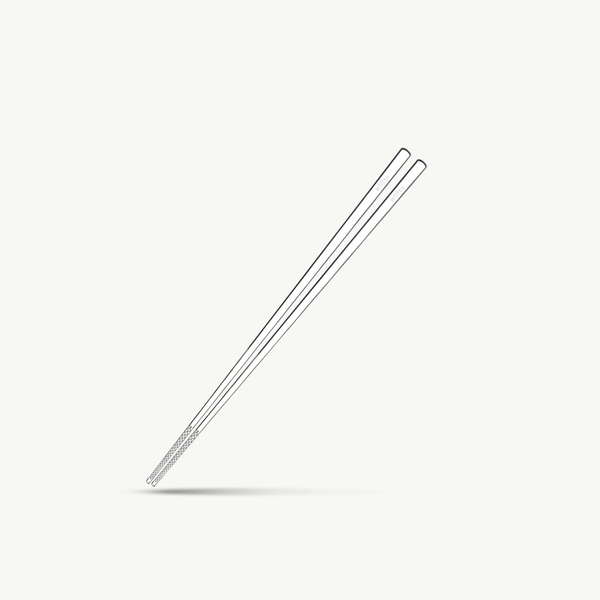 Đũa 5 đôi, Inox 316L siêu bền và an toàn