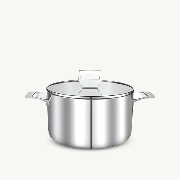 Nồi inox 316 đúc nguyên khối, size 22cm