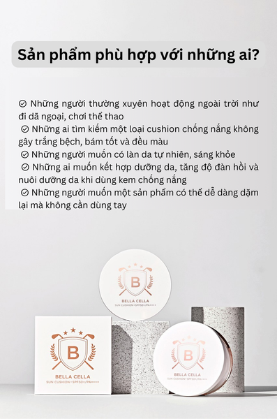 Cushion chống nắng Bella Cella SPF 50+/ PA++++
