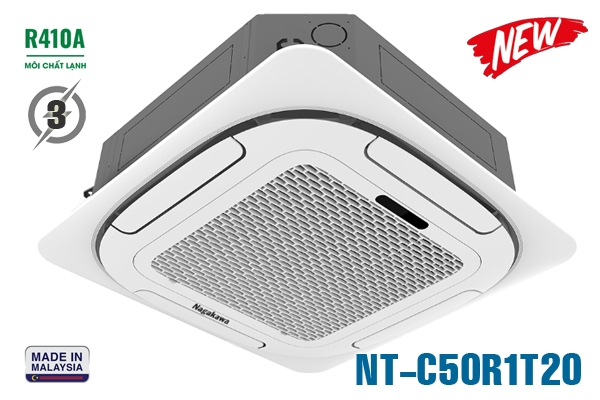 Điều hoà âm trần Nagakawa 50.000 BTU 1 chiều thường điện 3 Pha NT-C50R1T20