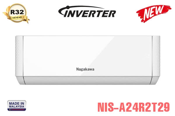Điều hòa Nagakawa 2 chiều Inverter 24000BTU NIS-A24R2T29