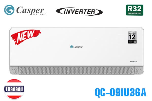 Điều hòa Casper 1 chiều Inverter 9000BTU QC-09IU36A
