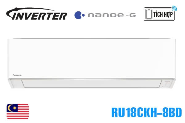 Điều hòa Panasonic 1 chiều  Inverter 18000BTU RU18CKH-8BD