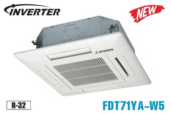 Điều hoà âm trần Mitsubishi Heavy 24.000 BTU 1 chiều inverter điện 1 Pha FDT71YA-W5/FDC71YNA-W5