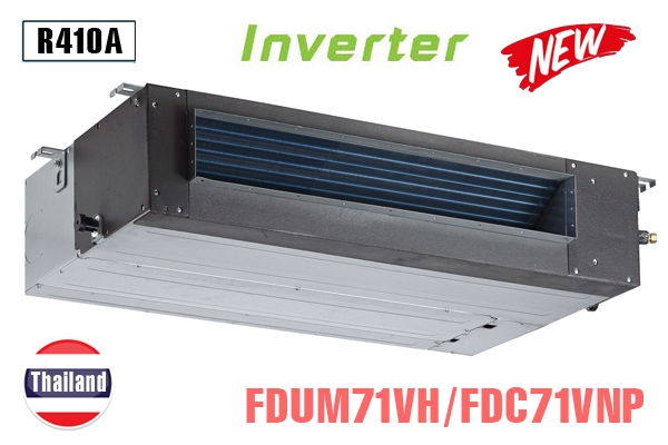 Điều hoà âm trần nối ống gió Mitsubishi Heavy 24.000 BTU 2 chiều inverter điện 1 Pha FDUM70VHS/FDC70VNPS-W5