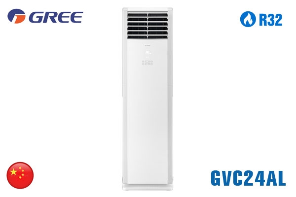 Điều hoà tủ đứng Gree 24.000 BTU 1 chiều inverter điện 1 Pha GVC24AM-K6NNC7B