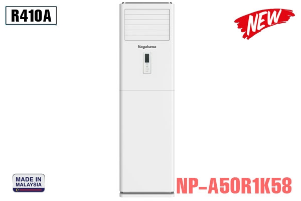 Điều hoà tủ đứng Nagakawa 50.000 BTU 2 chiều inverter điện 3 Pha NP-A50R1K58