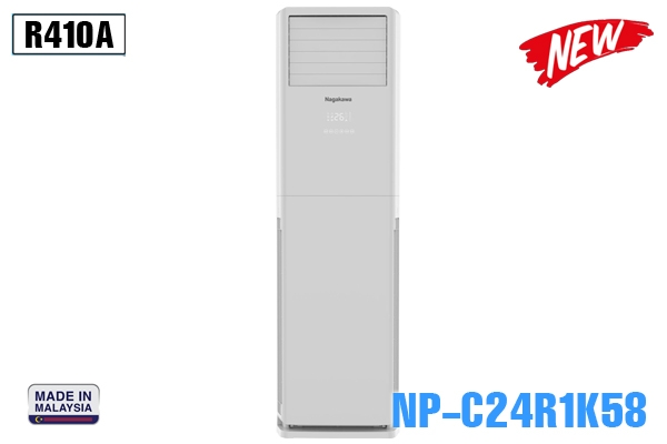 Điều hoà tủ đứng Nagakawa 24.000 BTU 1 chiều thường điện 1 Pha NP-C24R1K58