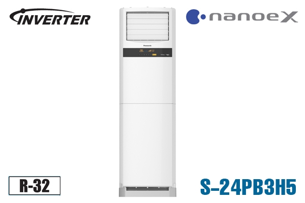 Điều hoà tủ đứng Panasonic 24.000 BTU 1 chiều inverter điện 1 Pha S-24PB3H5