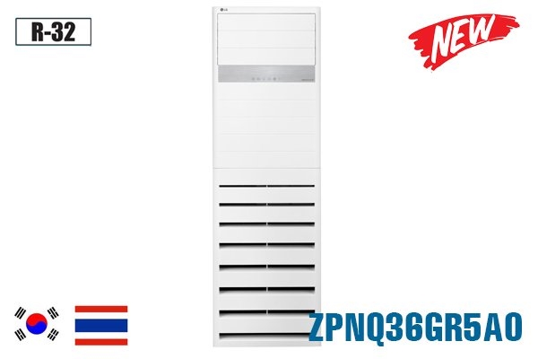 Điều hoà tủ đứng LG 36.000 BTU 1 chiều inverter điện 1 Pha ZPNQ36GR5A0