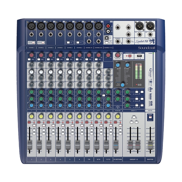 Mixer analog SOUNDCRAFT SIGNATURE 12MT