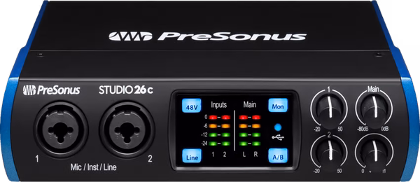 SOUNDCARDS CHÍNH HÃNG: PRESONUS STUDIO 26C