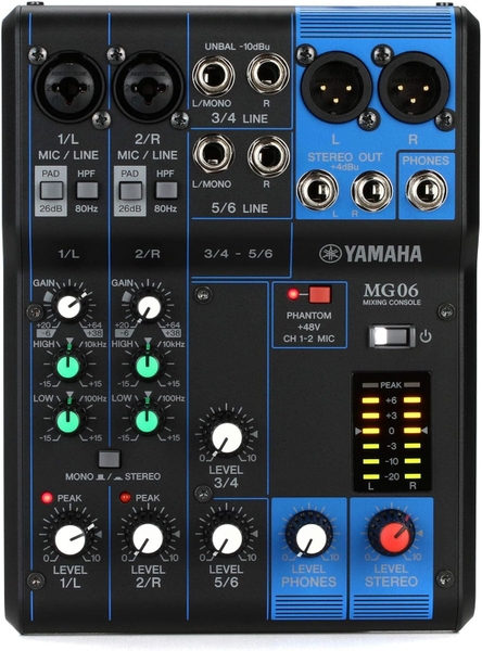 Mixer analog YAMAHA MG06X