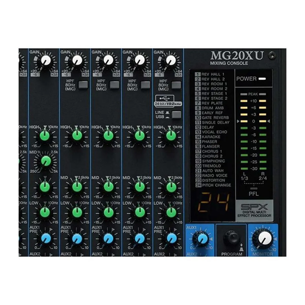 BÀN MIXER ANALOG CHÍNH HÃNG: YAMAHA MG20XU