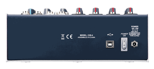 BÀN MIXER ANALOG CHÍNH HÃNG: STUDIOMASTER C2S - 4