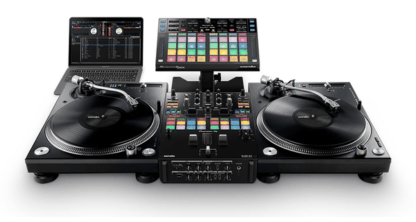 Thuê thiết bị DJ: Half Set Turntable PLX1000 + DJM S7