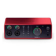 Soundcard: Focusrite Scarlett 4i4 (4th Generation)