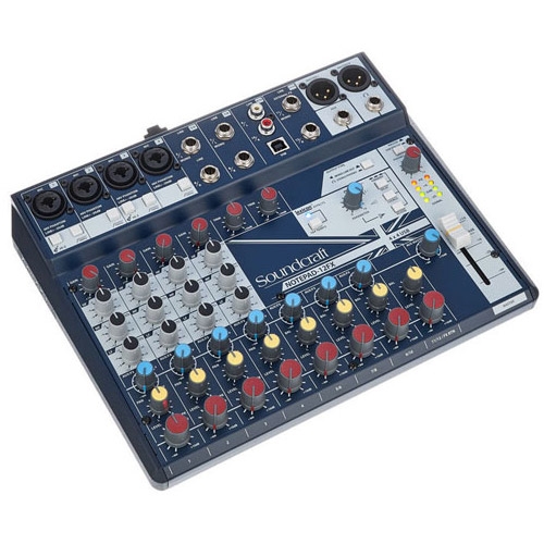BÀN MIXER ANALOG CHÍNH HÃNG: SOUNDCRAFT NOTEPAD-12FX