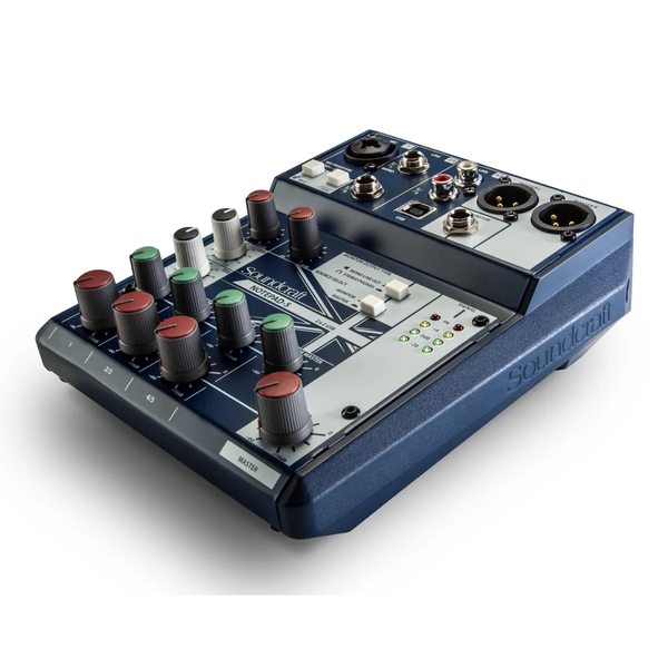 BÀN MIXER ANALOG CHÍNH HÃNG: SOUNDCRAFT NOTEPAD-5