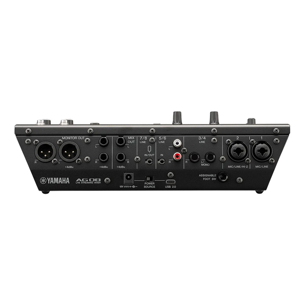 BÀN MIXER LIVESTREAM CHÍNH HÃNG: YAMAHA AG08