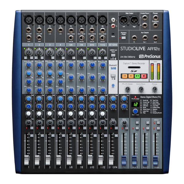 BÀN MIXER ANALOG CHÍNH HÃNG: PRESONUS STUDIOLIVE AR12C