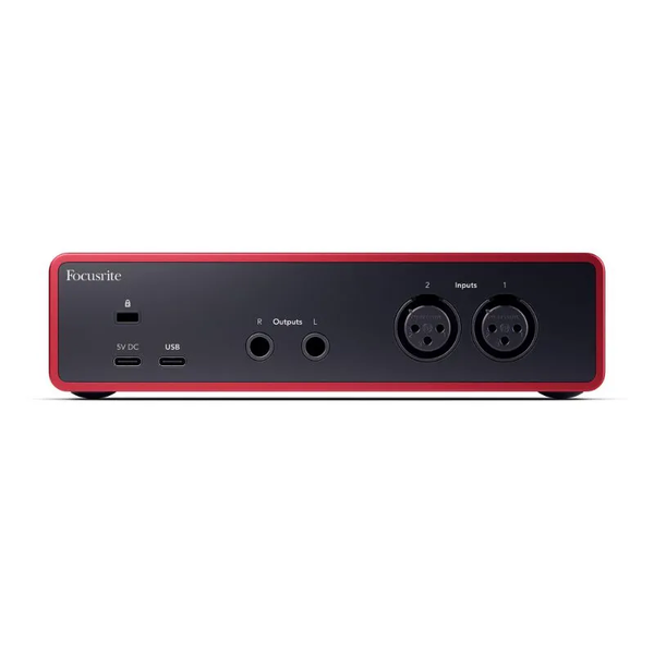 SOUNDCARD CHÍNH HÃNG: FOCUSRITE SCARLETT 2I2 GEN 4