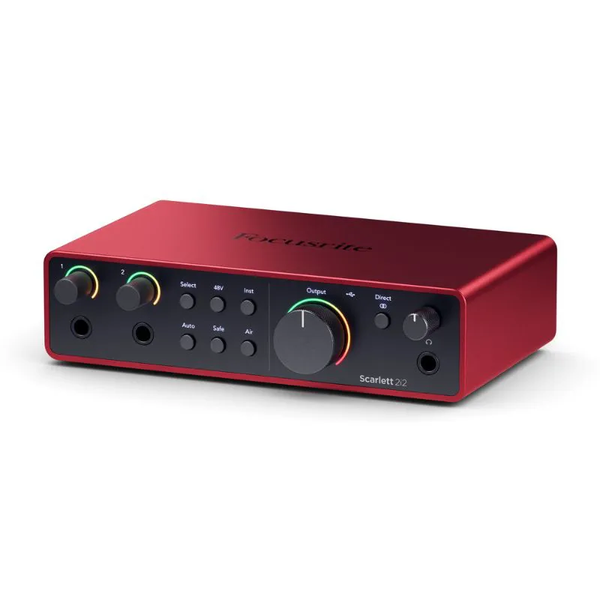 SOUNDCARD CHÍNH HÃNG: FOCUSRITE SCARLETT 2I2 GEN 4