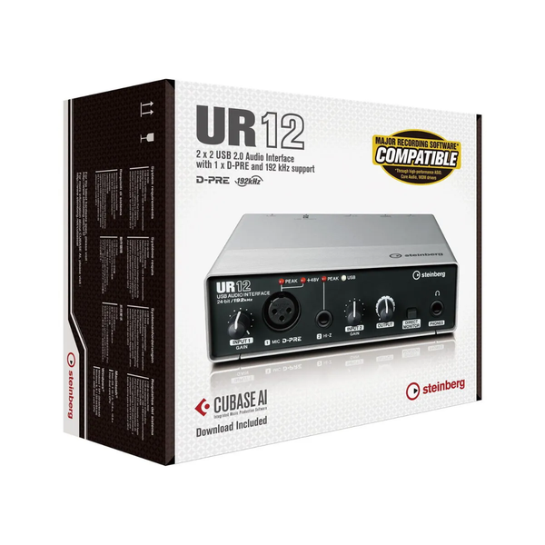 SOUNDCARD CHÍNH HÃNG: YAMAHA STEINBERG UR12