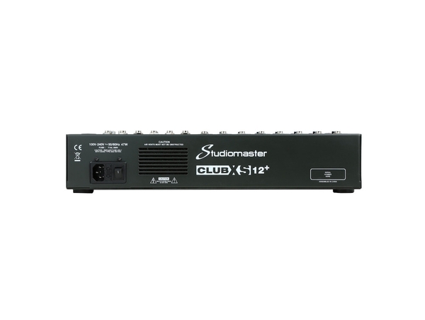 Bộ trộn analog 12 kênh StudioMaster CLUBXS 12+