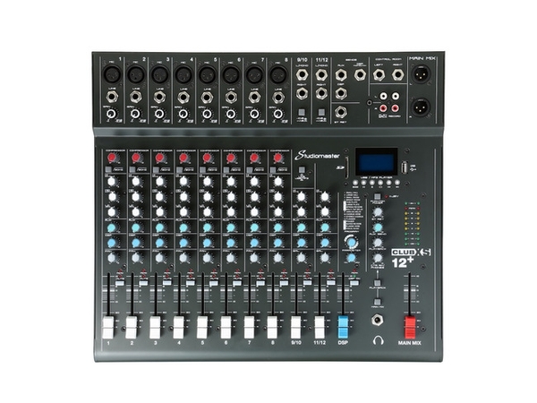 Bộ trộn analog 12 kênh StudioMaster CLUBXS 12+