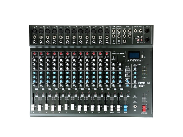 Bộ trộn analog 16 kênh StudioMaster CLUBXS 16+