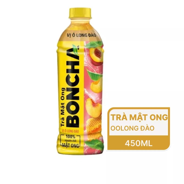 Trà mật ong vị tắc Boncha và bánh gạo mầm FNV - Combo trà thơm bánh ngọt
