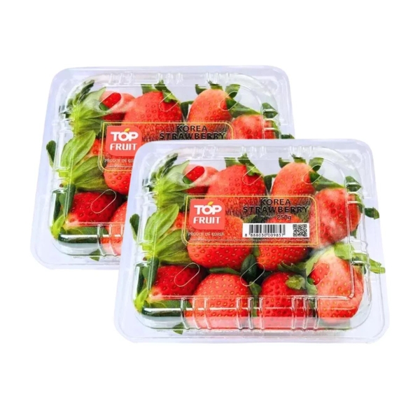 Combo dâu tây Hàn Quốc hộp 250g (2 Hộp)