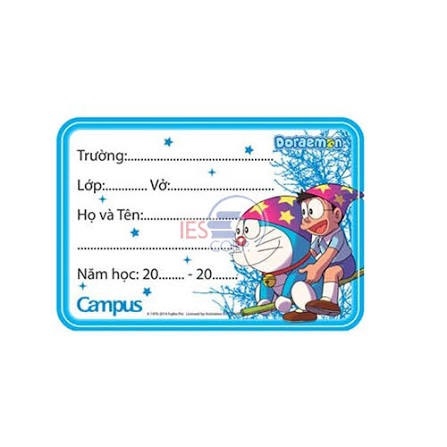 nhãn tên xấp 10 cái