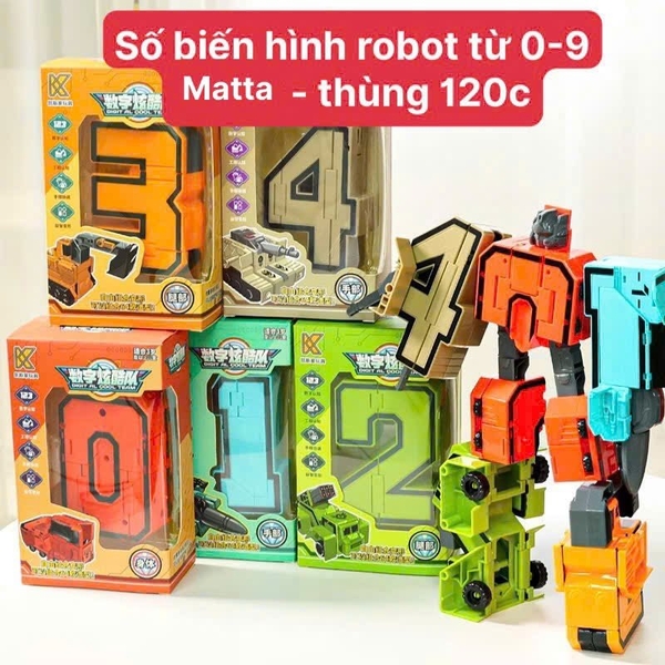 Hộp lắp ghép biến hình TM 8336